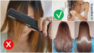 Выпрямление волос без фена и утюжка: эффективные и быстрые способы сделать волосы гладкими