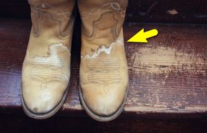 Как убрать пятна соли с обуви и предотвратить появление новых