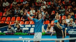 Теннисист Андрей Рублев занял первое место в турнире в Марселе