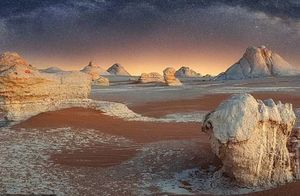 Фото дня: Млечный Путь в Сахаре