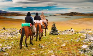 Фоторепортаж: Монголия - страна бескрайних степей и постоянных ветров  