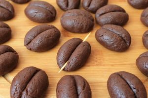 Печенье «кофейные зёрна» к чаю или кофе: очень интересный рецепт вкусной выпечки