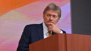 Песков заявил, что в Кремле не смотрели выступление Байдена по Украине