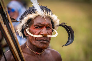 Племя Дани из Западной Новой Гвинеи