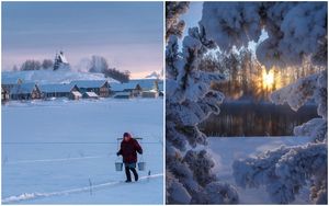 Красивые зимние фото Андрея Базанова