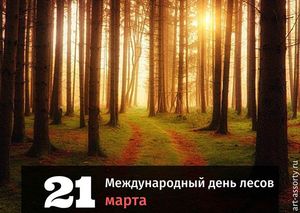 Международный день лесов в 2022 году