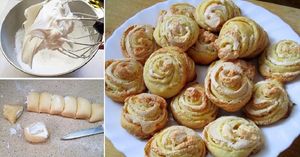 Как приготовить ароматное печенье в форме роз
