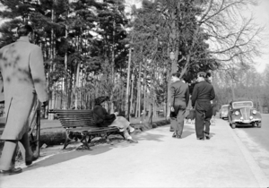 1949. В Булонском лесу