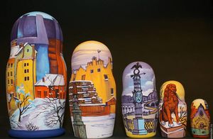 Необычные русские сувениры: уникальные матрешки