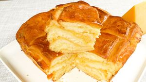 «Погача с сыром» пышный и самый вкусный пирог