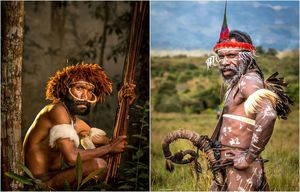 18 колоритных снимков племени Дани с острова Новая Гвинея
