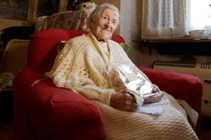 Самая старая женщина празднует 117-й день рождения
