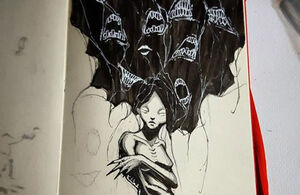 Художник изобразил психические расстройства в серии иллюстраций