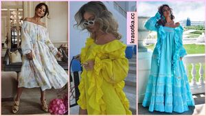 Как стильно носить летнее свободное платье: 12 воздушных и женственных идей
