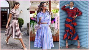 Модные образы с полоской лето: 20+ стильных идей для очаровательных леди