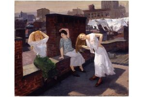 Нью-Йорка в начале века в картинах Джона Френча Слоана