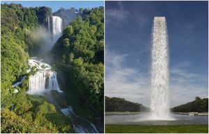 Рукотворные водопады мира, поражающие размахом и неожиданным месторасположением