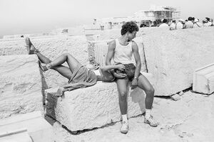 Акрополь, Афины и юные туристки в 80-х