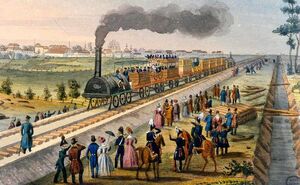 Кто и когда изобрел железную дорогу, история создания первого в мире поезда