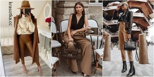С чем носить коричневые брюки: 14 способов быть совершенной и модной леди