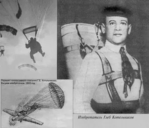 Кто изобрел первый в мире парашют и когда его придумали – история создания