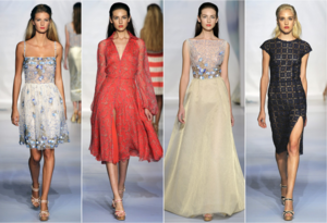 Главные разновидности женских платьев