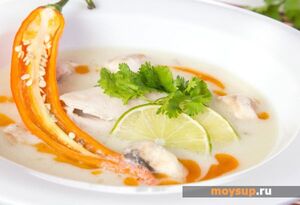 Визитная карточка тайской кухни — кокосовый суп Том Кха