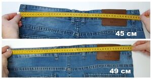 Хитрый и незаметный способ увеличить джинсы в талии до 10 см