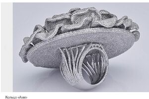 Кольцо с почти 25 тыс. бриллиантов установило новый рекорд Книги Гиннесса