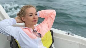 Ирина Сашина встретилась с медведем