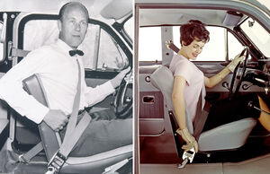 Кто и когда придумал ремни безопасности в автомобиле – история изобретения