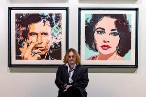 Джонни Депп продал коллекцию своих картин за $3,65 млн