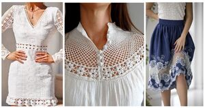 Идеальное сочетание в одежде — вязаные элементы и детали из ткани