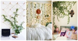 Современные идеи украшения стен вьющимися растениями: создайте зеленый оазис в своем доме