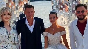 Свадьба Прилучного и Брутян: венчание, танцы под Стаса Михайлова и слезы невесты
