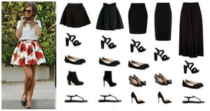 Идеальный образ: простые правила по выбору обуви к юбкам разной длины