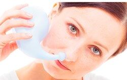 Промывание носа два раза в день снижает заболеваемость и смертность от COVID