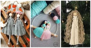 Невероятно красивые куколки из ниток: стильные фото-идеи совеременной мотанки