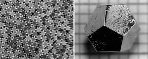 В упавшем в России метеорите обнаружен уникальный квазикристалл