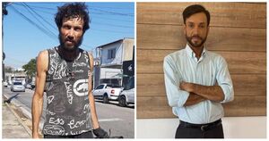 Парикмахер бесплатно делает макияж бездомным: удивительные преображения от мастера из Бразили