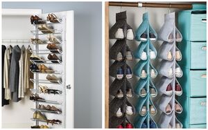 10 функциональных идей для хранения обуви в маленькой прихожей
