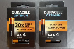 Батарейки Duracell Optimum
