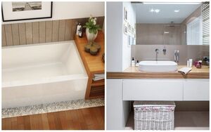 8 идей интерьера малогабаритной ванной комнаты с умной системой хранения
