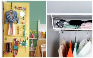 9 необычных идей хранения вещей в маленькой квартире