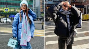 Как носить шарф с пуховиком: 10 стильных и интересных сочетаний