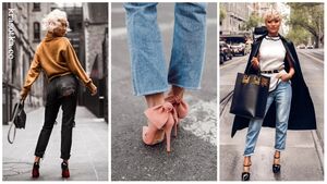 Джинсы с туфлями станут лучшими друзьями для весны! 24 стильных образа