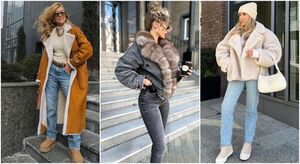 С чем стильно носить джинсовые вещи зимой: 10 модных комбинаций для холодного сезона