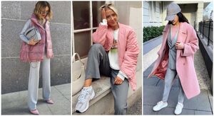 Модные весенние образы в розово-серых тонах: 12 интересных решений