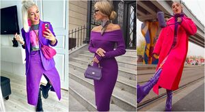 С чем носить фиолетовый весной: 10 королевских идей для стильных леди
