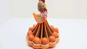 Чудо-подставка для пасхальных яиц: красивое украшения праздничного стола